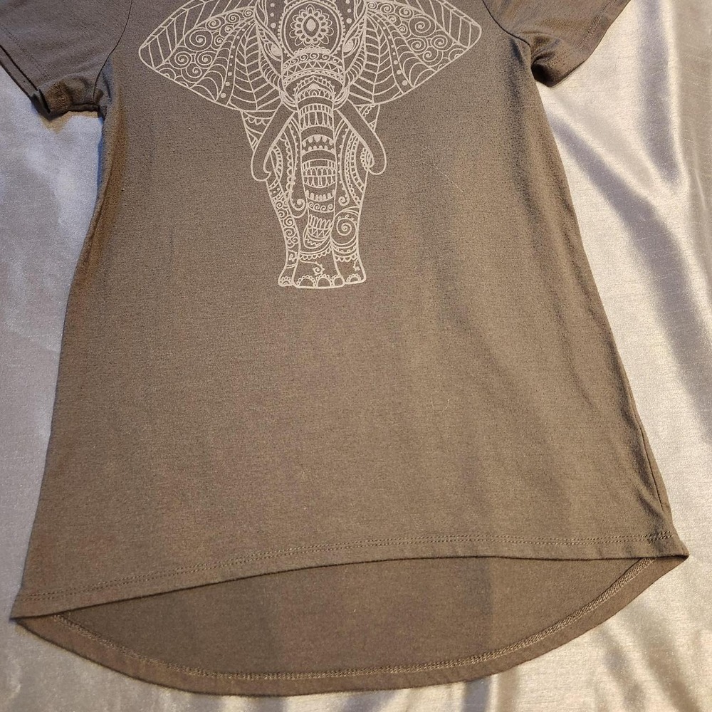 Elephant Graphic Tee Grey - Picture 2 of 2